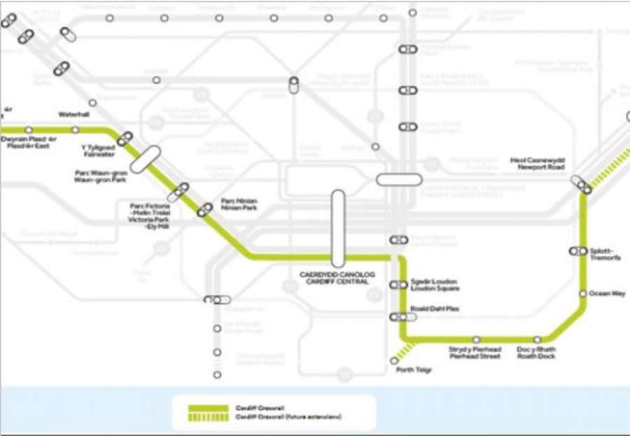 £1bn vision unveiled for Cardiff crossrail